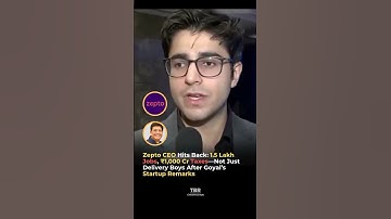 Zepto CEO Aadit Palicha defended India’s startup #zepto #startups #indianeconomy #aaditpalicha