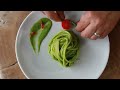SPAGHETTI CREMA DI RUCOLA  spaghetti al pesto di rucola