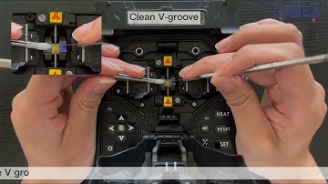 COMTECH  CT-62c Fusion Splicer Daily maintenance