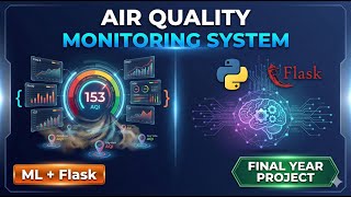 Air Quality Monitoring System with ML | Flask Python Project