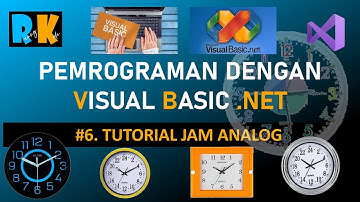 TUTORIAL JAM ANALOG DENGAN VISUAL BASIC .NET (VB.NET)