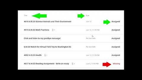 How to Find Missing Assignments in Google Classroom