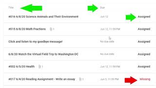 How to Find Missing Assignments in Google Classroom