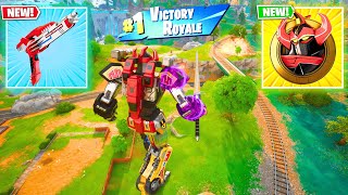 MEGAZORD vs “MEGAZORD PORTAL&quot; 3 NEW MEDALLIONS &amp; MYTHICS CHALLENGE (Fortnite Chapter 6 Season 4)