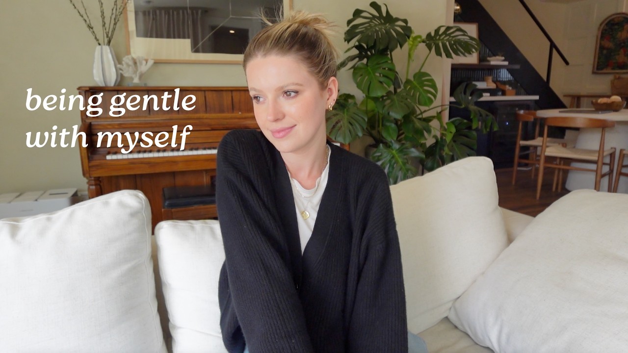 VLOG: being gentle with myself | new furniture, hormone health + updates