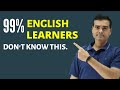 99% English learners don't know this. | by Dr. Sandeep Patil.
