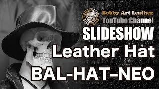 BAL-HAT–NEO（プルアップ・レザー・注文・Leather・Hat・本革製・帽子・販売・制作・経年変化・サイズ展開・馬革・皮）/Bobby Art Leather ボビーアートレザー