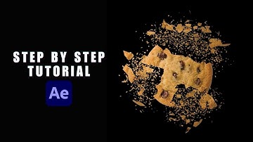 Creating Shatter Effects in After Effects | Biscuit Advertisement Tutorial - Visual Effects Tutorial