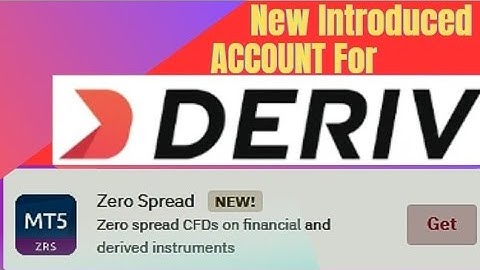 Trade with Zero Spreads on Deriv MT5 in Just 5 Minutes | How to Create a Zero Spreads Account Today!