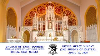 Divine Mercy Sunday (2nd Sunday of Easter Sunday): April 12, 2026