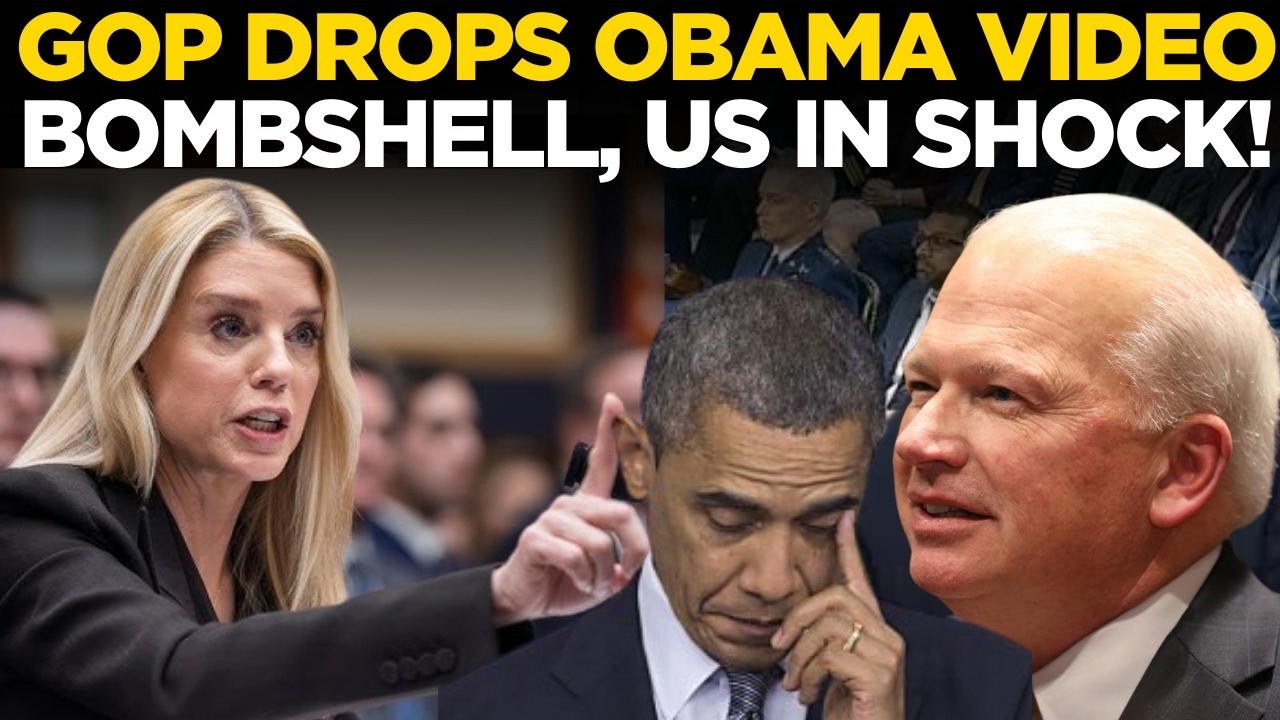 Pam Bondi Hearing LIVE:All Hell Breaks Loose After Fitzgerald Drops Obama ICE Clip, Hearing Explodes