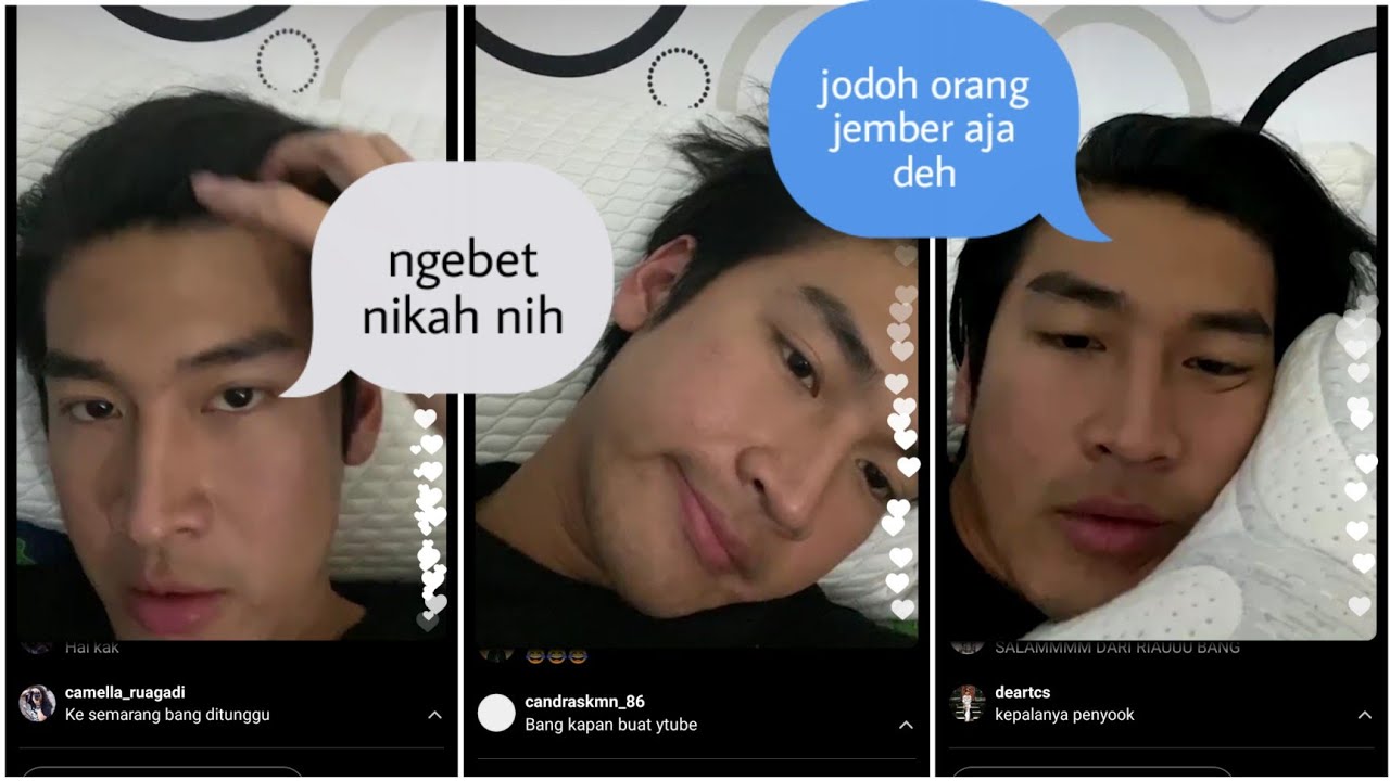 live ig anrez adelio mau cari jodoh orang jember !? kode keras tiara andini