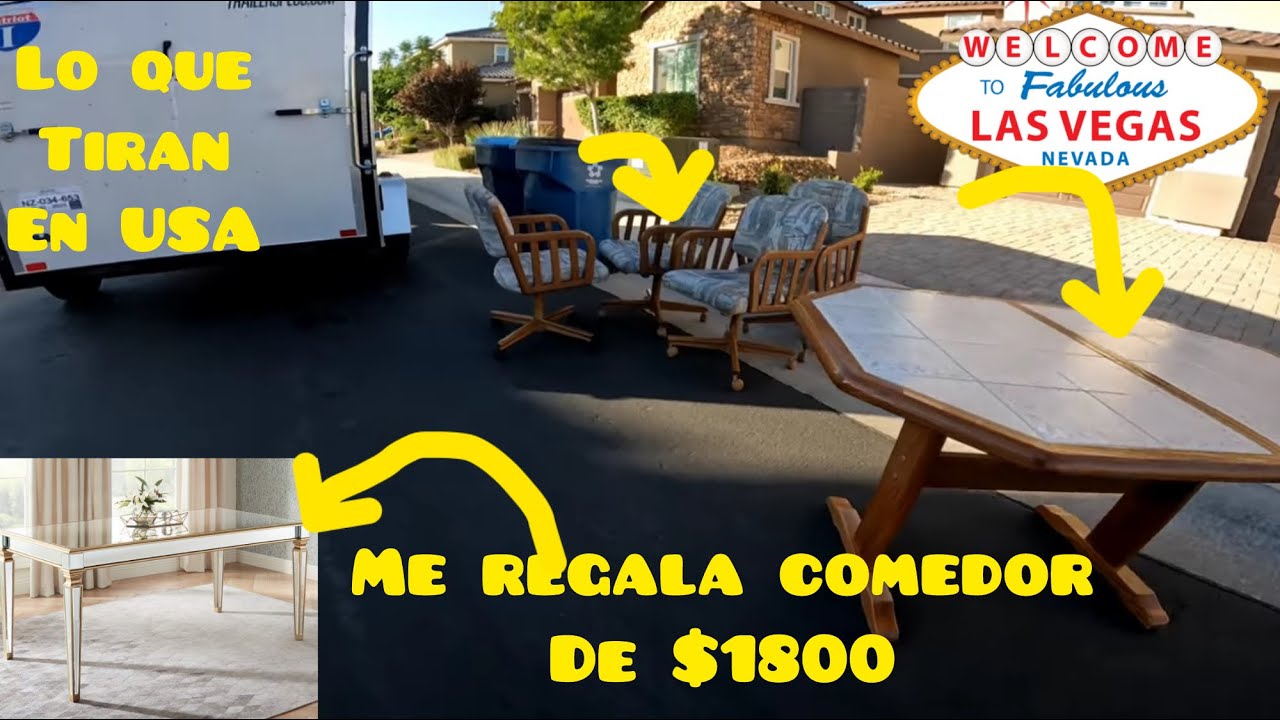 Increible lo que me regalo $1800 lo que tiran en USA #498