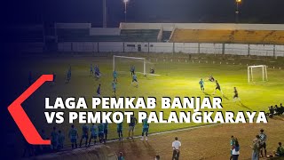 Laga Persahabatan Tim Sepak Bola Banjar dan Palangkaraya, Olahraga Jadi Ajang Silaturahmi Dua Daerah screenshot 5