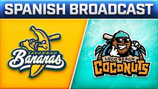 (Español) Savannah Bananas vs Loco Beach Coconuts at Gillette Stadium (Game 1)