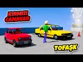 🔴 Kırmızı Canavar vs Tofaş Arabalar Uçma Parkurunda 🟡 KAVGA ÇIKTI GTA 5