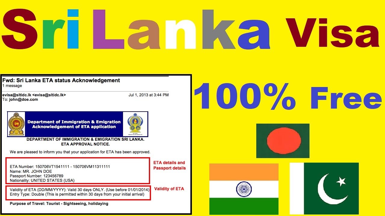 Sri lanka visa