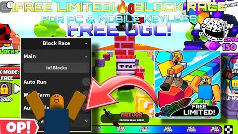 [Free Limited]🔥 Block Race Hack Script Latest Auto Collect,Wins Farm,Auto Run For Pc & Mobile Keyles