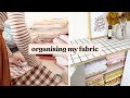 Organise My Fabric With Me + My New Instagram Worthy Fabric Storage!