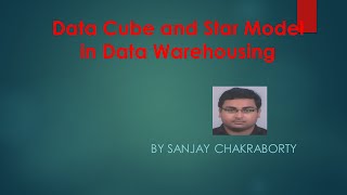 Data cube and Star Model to represent multidimensional data