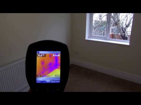 Video: Thermal imaging surveys. Heat loss in residential buildings