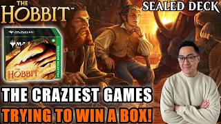 The Craziest Games Trying To Win A Box! | The Hobbit Sealed Deck | Arena Direct | MTG Arena