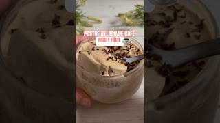 ☕FACILÍSIMO ​POSTRE HELADO DE CAFÉ #recetas #recetasfaciles #viral