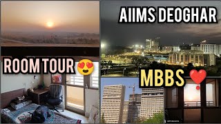 AIIMS DEOGHAR ✨ || Hostel Rooms 😍 // Room Tour 😃