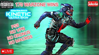 🔴 LIVE WARZONE 3 - 170+ WINS - BACK TO NOOB - NO VPN