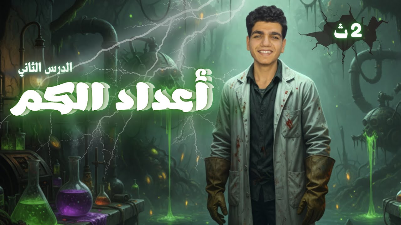 الدرس الثاني في الباب الثاني كيمياء تانيه ثانوي اا أسس النظرية الذرية الحديثة وأعداد الكم 