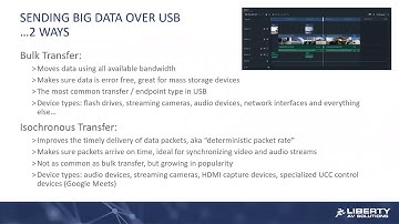 ICRON: Isochronous Data Transfer Over USB
