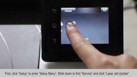HP M254 series printers Firmware downgrade method