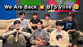 BTS First Live after Military 🪖 (Tamil) BTS Vlive together 🥺