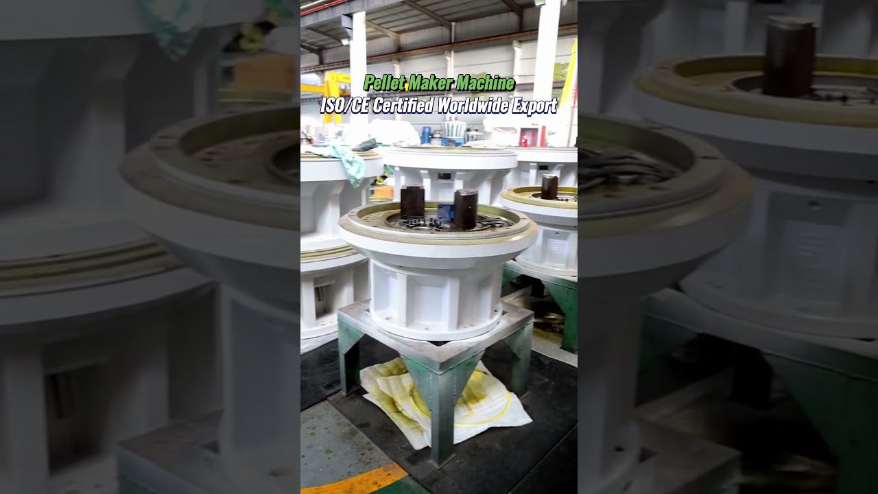 Pellet Maker Machine: ISO/CE certified production | YULONG Pellet Machine | BISON MACHINE CO.