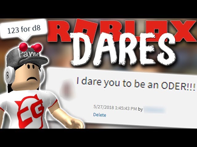 Dares On Roblox Youtube - ashlili roblox age how get robux 2018