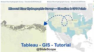 Information Missouri River Tableau GIS Tutorial | Create a Map Using Real USGS Data News