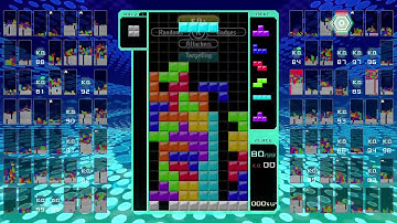 Tetris 99 T-Spin Triple Back to Back Setup