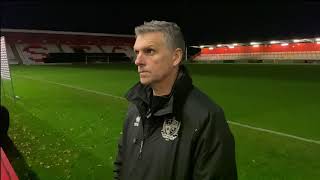 Post Match: John Askey's verdict on Stevenage defeat