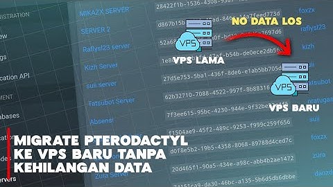 Migrate pterodactyl to new vps no loss data - Easy Tutorial