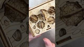 The ULTIMATE treasure hunt… in a wooden puzzle box. #puzzles