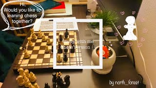 Study with me for 3 hours🐰 Chess leaning ♟ screenshot 5
