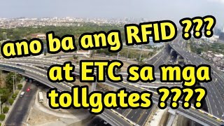 Ano ba ang RFID at ETC sa Skyway at expressway ?