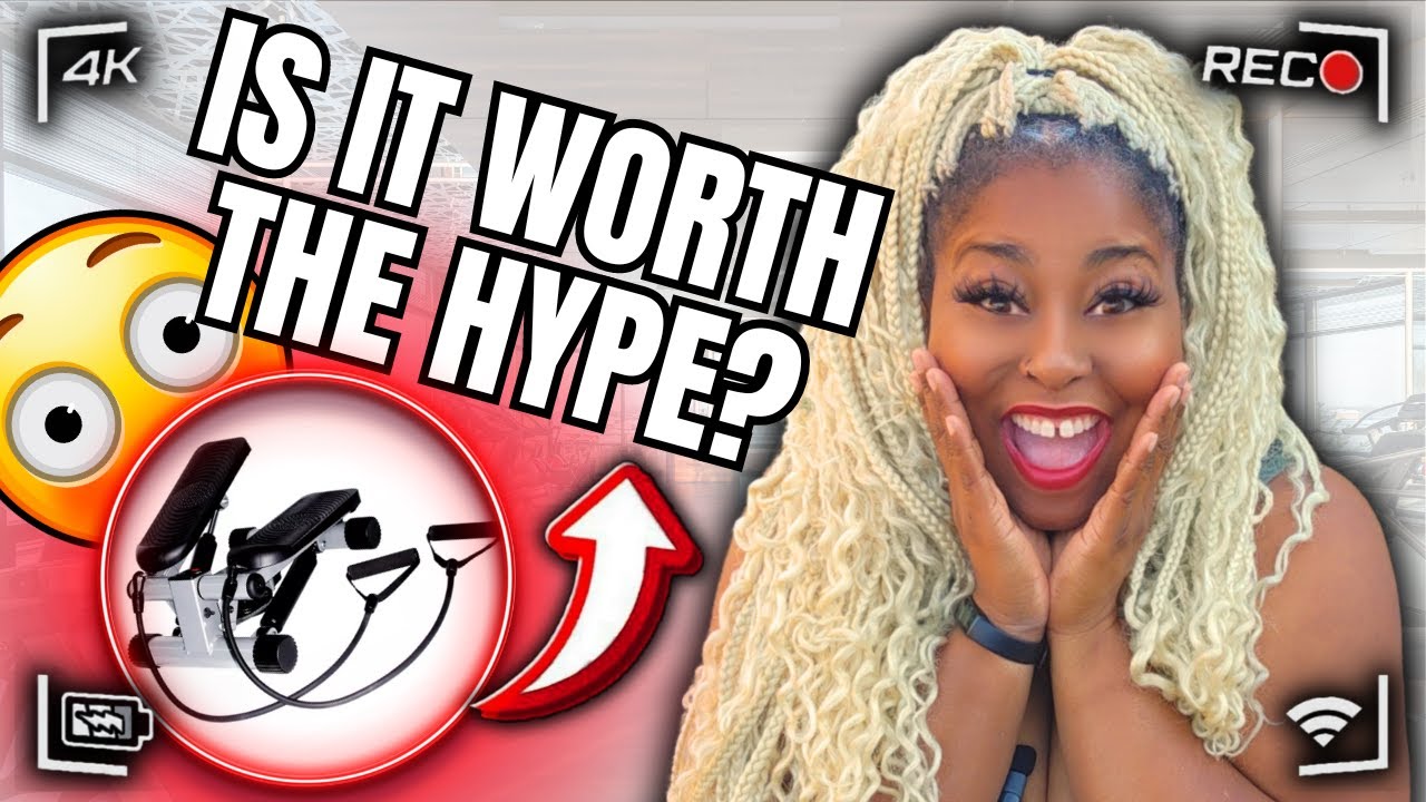 get-fit-with-the-sunny-mini-stepper-youtube