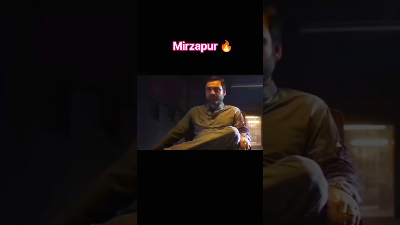King of Movie Mirzapur 🔥