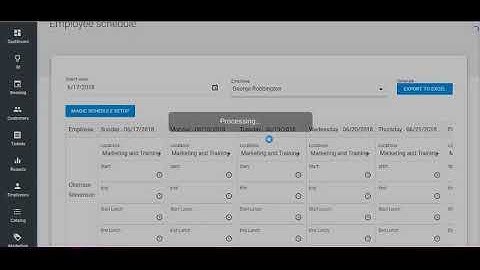 Harbortouch Checkout: Creating an Employee Schedule