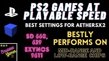 Best Setting for AetherSX2 | For Mid-Range and Low-End Devices | #AetherSX2 | EmulatedGamer