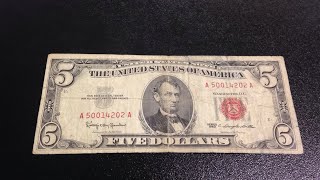 Five  dollars de 1953