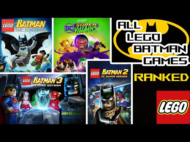 genvinde Far Ekstremt vigtigt All LEGO BATMAN GAMES RANKED from Worst to best. - YouTube