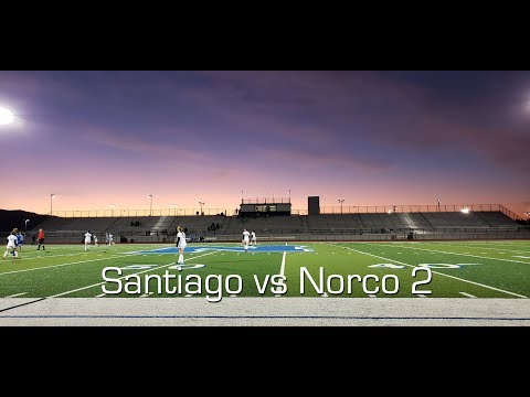 Santiago High School Girls JV Soccer | Santiago vs Norco 2