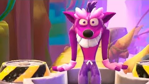 Crash Bandicoot On The Run Part 46: Oxide Fake Crash Defeated & FROSTY UKA UKA SPOTTED (NEW)